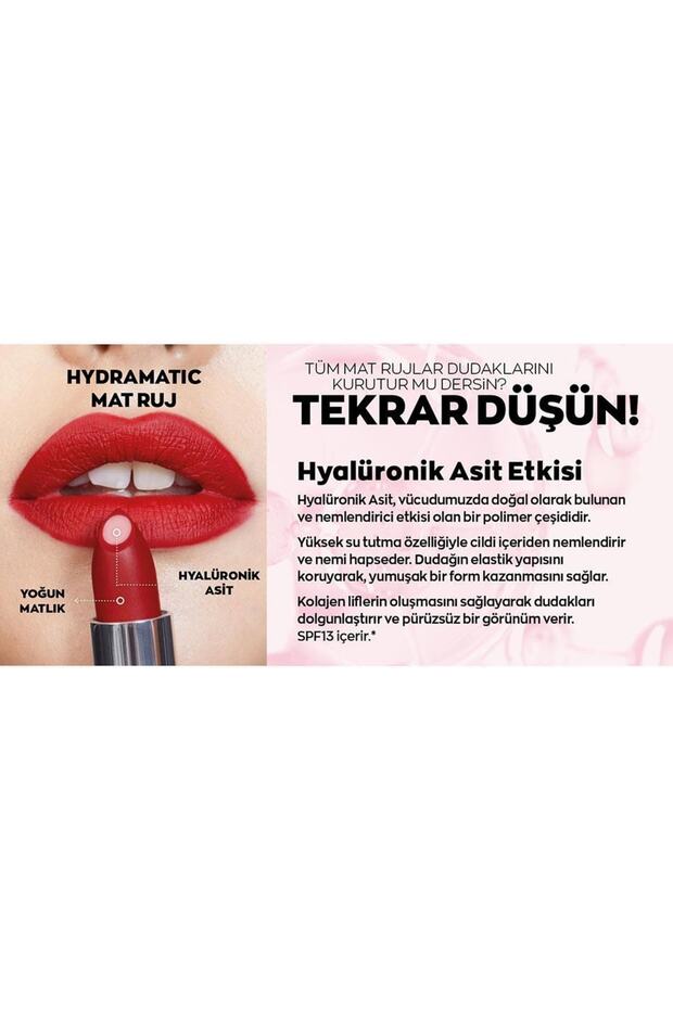 Ruj Hydramatic Mat -hydra Rosy - 4