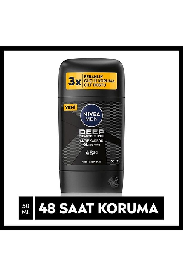Men Erkek Stick Deodorant Deep Dimension, 48 Saat Anti-perspirant Koruma ,50ml - 2