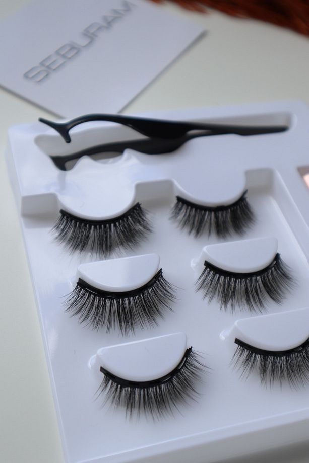 Gerçek Görünümlü 3 Çift Eyeliner Cımbız Seti Takma Kiprik Manyetik Kirpik Mıknatıslı Kirpik - 6