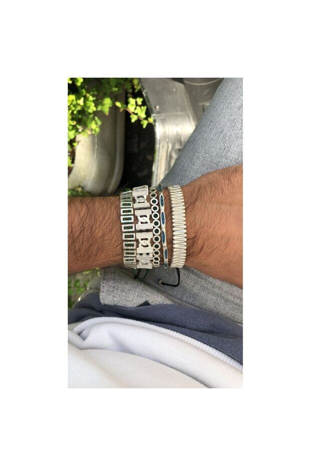 Bronz Mini Circle Bileklik - 2