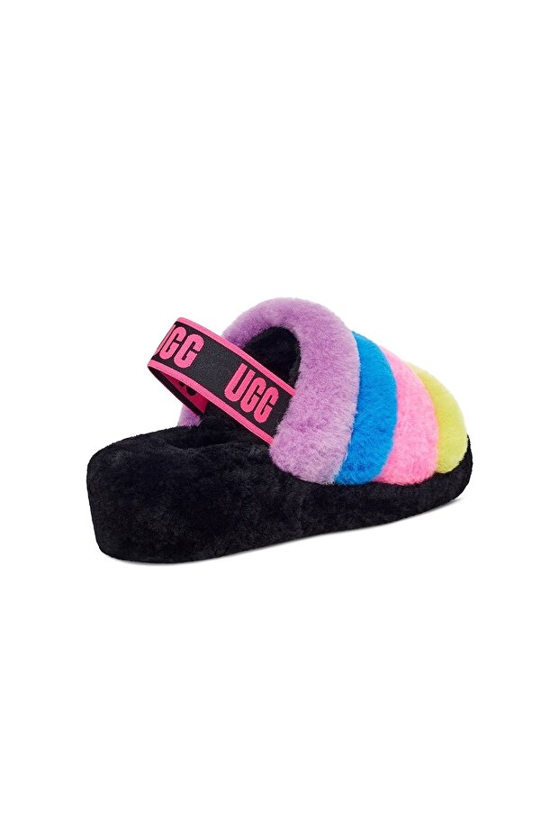 Kadın Black / Taffy Pınk Multı Terlik - 7