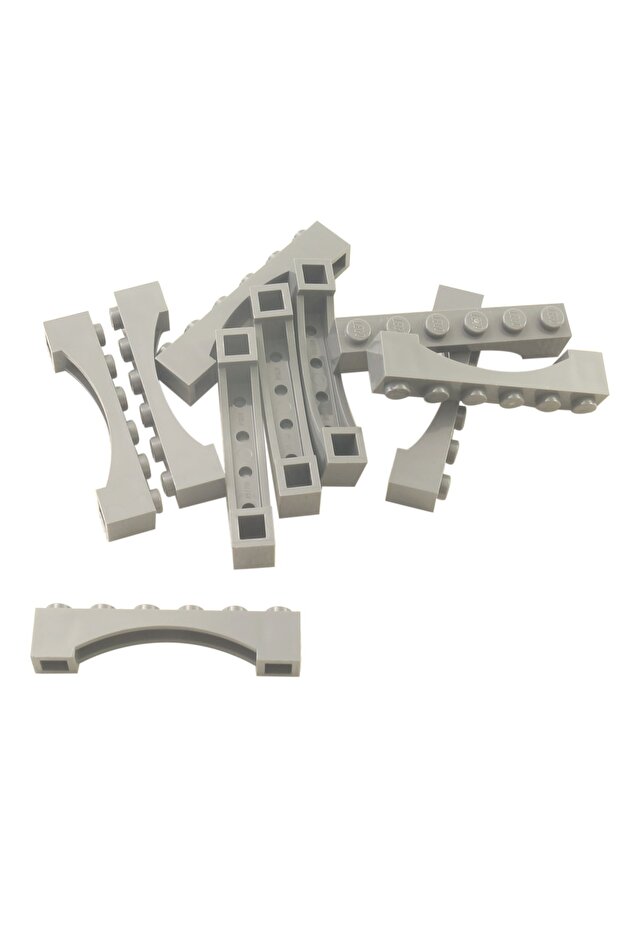 Original Custom Moc Accessory Creator Arch 1 X 6 Belt Light Gray 4 Pieces Will Be Sent