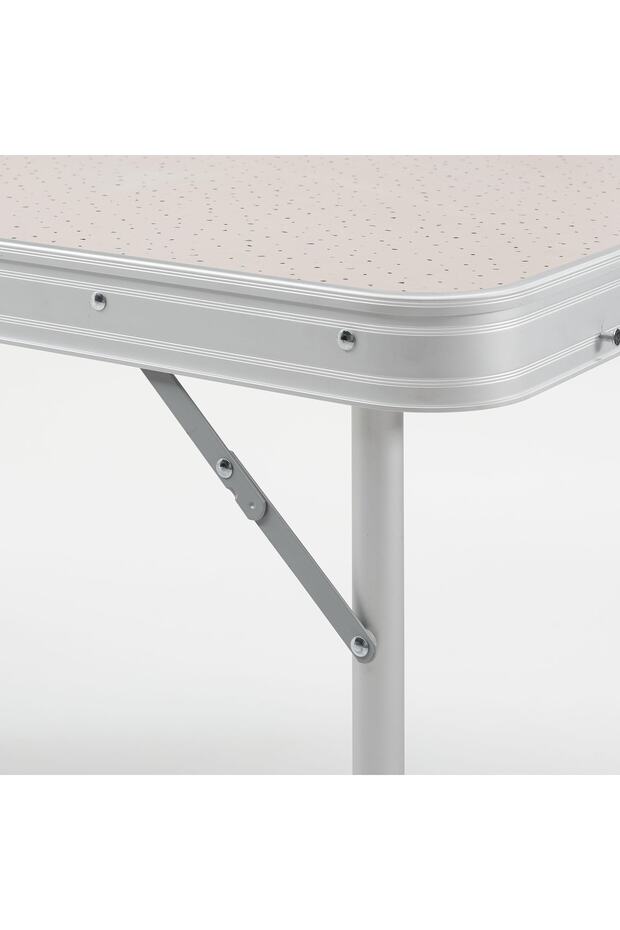 Quechua Katlanır Kamp Masası - 4 Tabureli - 4 / 6 Kişilik - 7