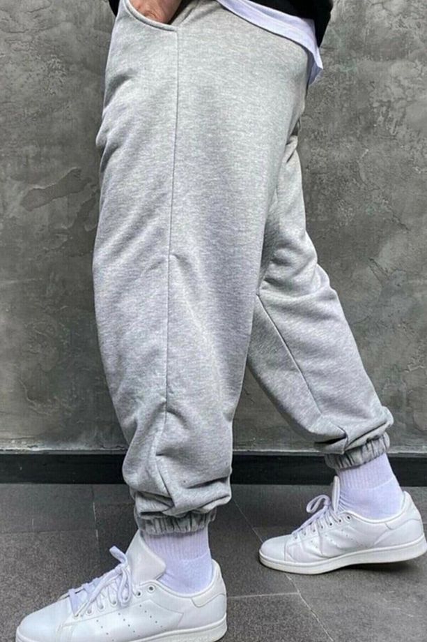 Erkek Oversize Eşofman Altı - 6