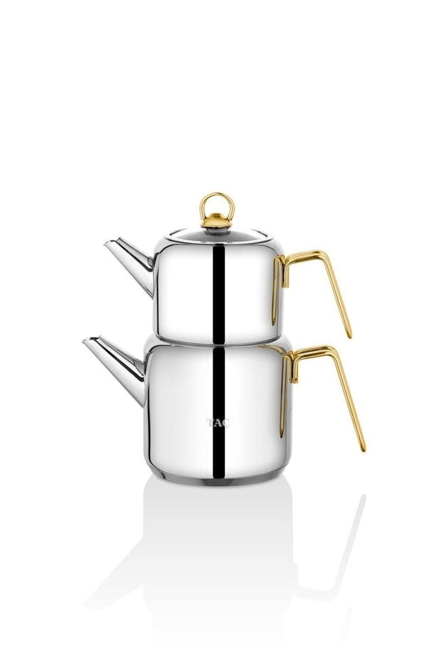 طقم إبريق شاي هيرا ذهبي - 2