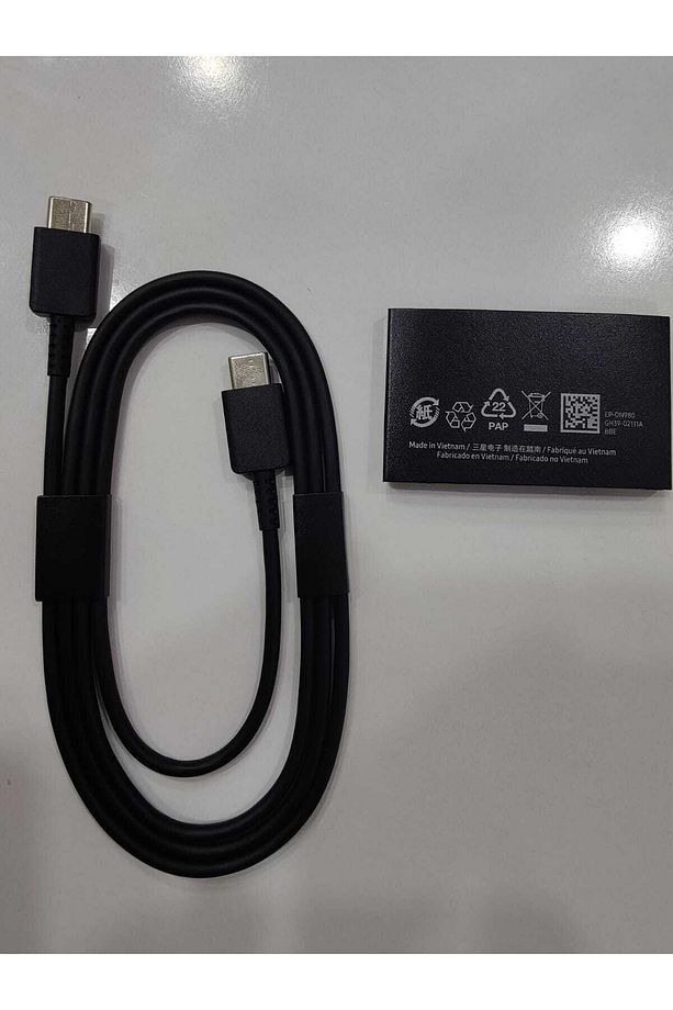Şarj Kablosu S22 Ultra S22 Plus S22 S22fe Çift Taraf Typce-c %100 Orjinal Gh39-02111a - 1