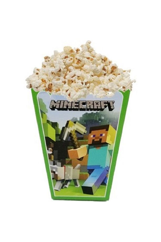 Minecraft Mısır Kutusu - Popcorn Kutusu - 1