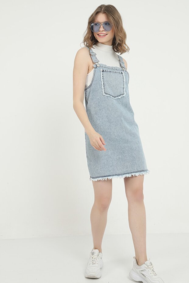 Denim Salopet