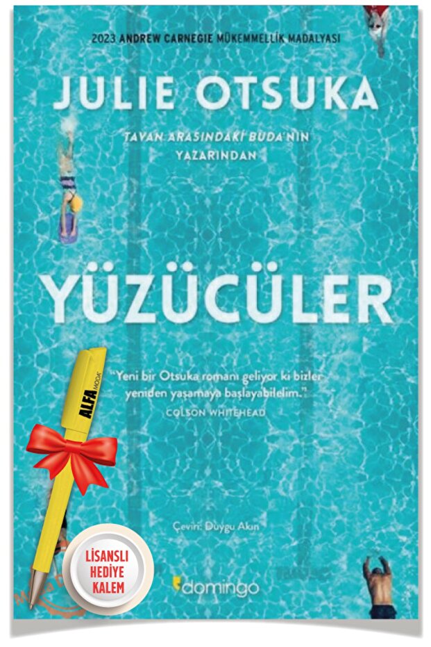Yüzücüler (JULİE OTSUKA) Alfa Moda Lisanslı Kalem Hediye -