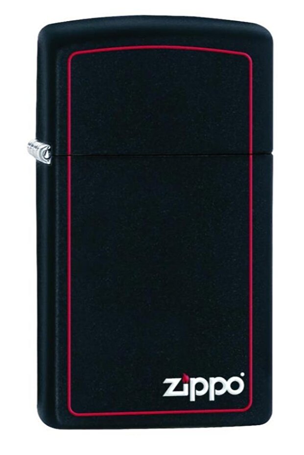 Slim Red Border Black Çakmak - 1