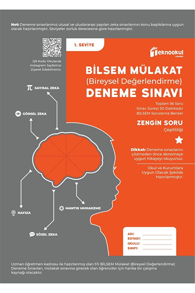Bilsem Mülakat Soruları Çıkmış Benzer Soru 2025 Denemeleri 1.sınıf - 4