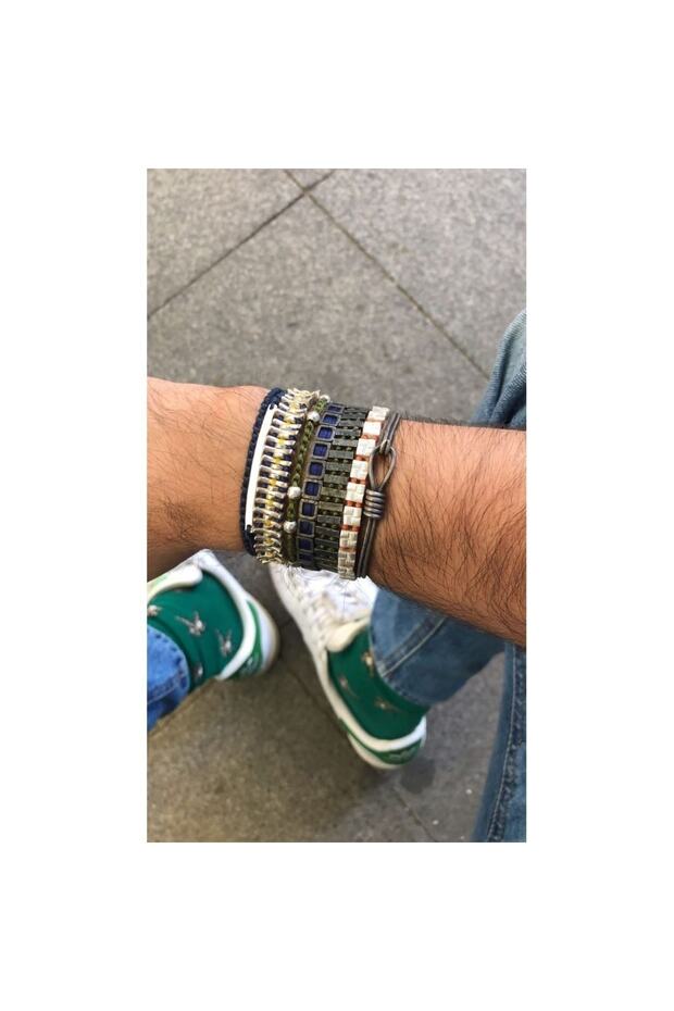 Bronz Mini Square Bileklik - 2