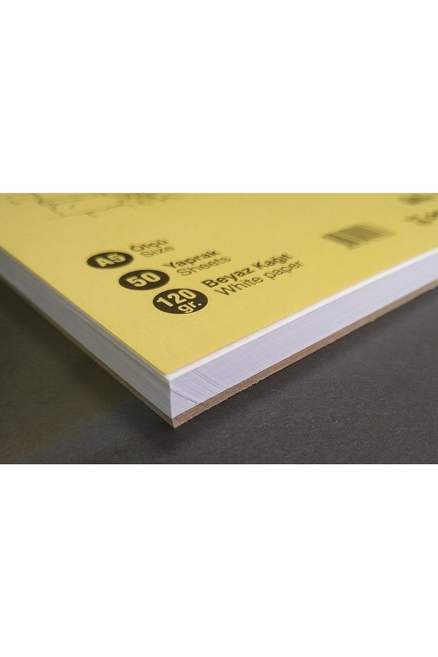 A5 Eskiz Defteri - Sketch Book - 120 Gr. 50 Yaprak - 2