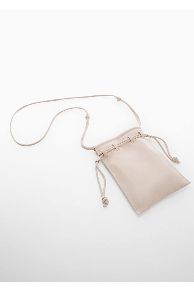 Mini Deri Bucket Çanta - 4