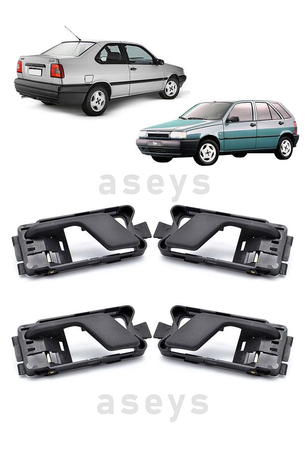 Fiat Tempra Tipo Iç Açma Kolları 4 Kapı Için 4 Adet Takım Halinde Kapı Açma Kolu - 1