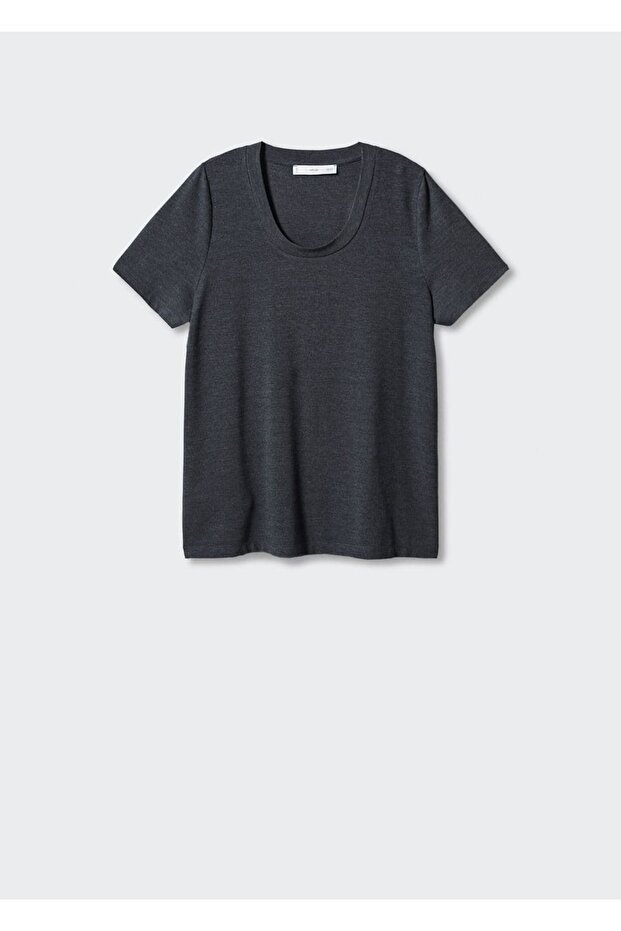 Rundhals-T-Shirt - 3