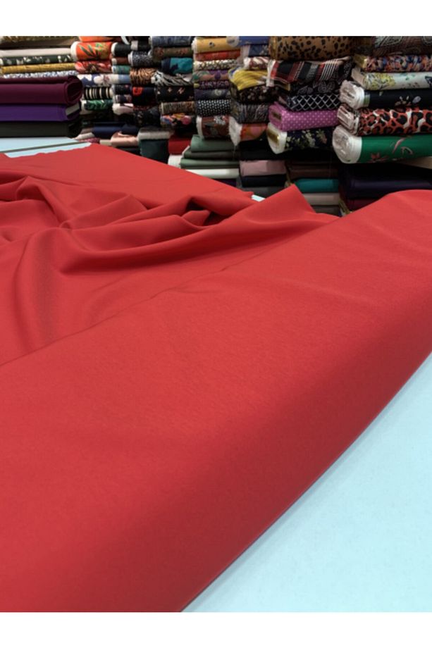 Elbiselik Double Likralı Krep Kumaş (150 Cm Eninde) - 1
