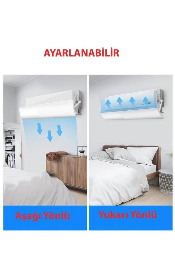 Ayarlanabilir Hava Yönlendirici Klima Aparatı - 4