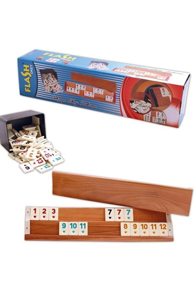 Ahşap Lüx Okey Takımı - 1