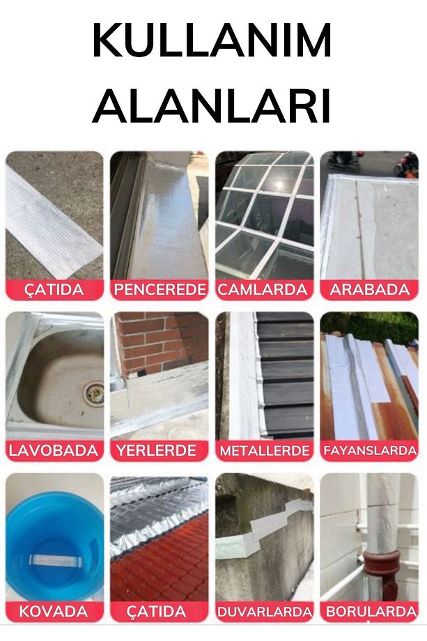 Duvar Çatlak Onarıcı Yapışkan Bant Folyo 5 Cm - 4