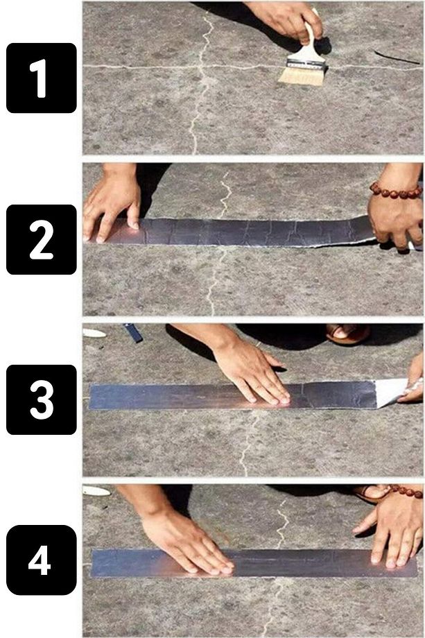 Duvar Çatlak Onarıcı Yapışkan Bant Folyo 5 Cm - 6