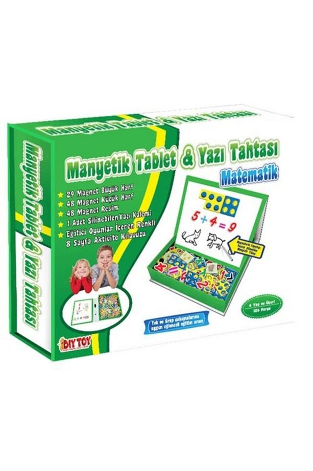 , Manyetik Tablet, Alfabe, Matematik, Tangram, 3 Lü Set - 2