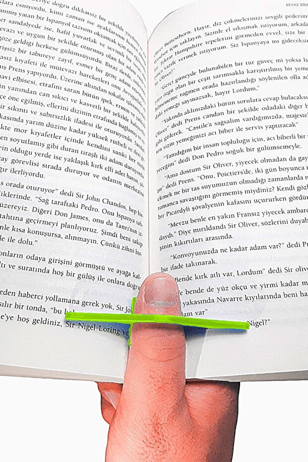 Light Green Book Reading Ring - 2