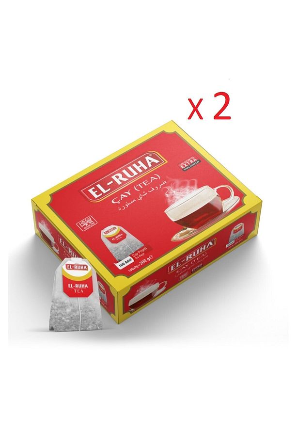 El - Ruha 2 'li Paket 100 Adet Poşet Çay - 1