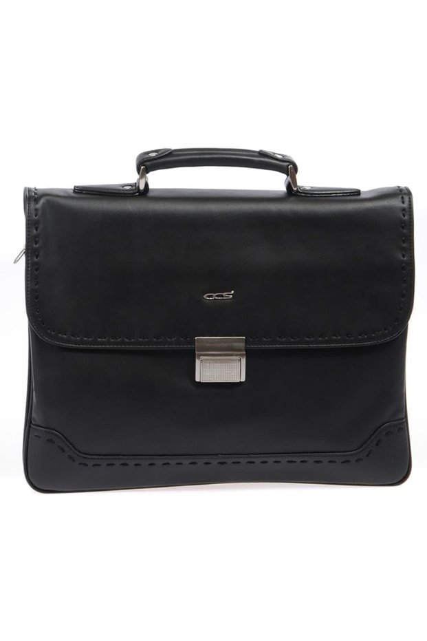 71254 Laptop Compartment Briefcase Black