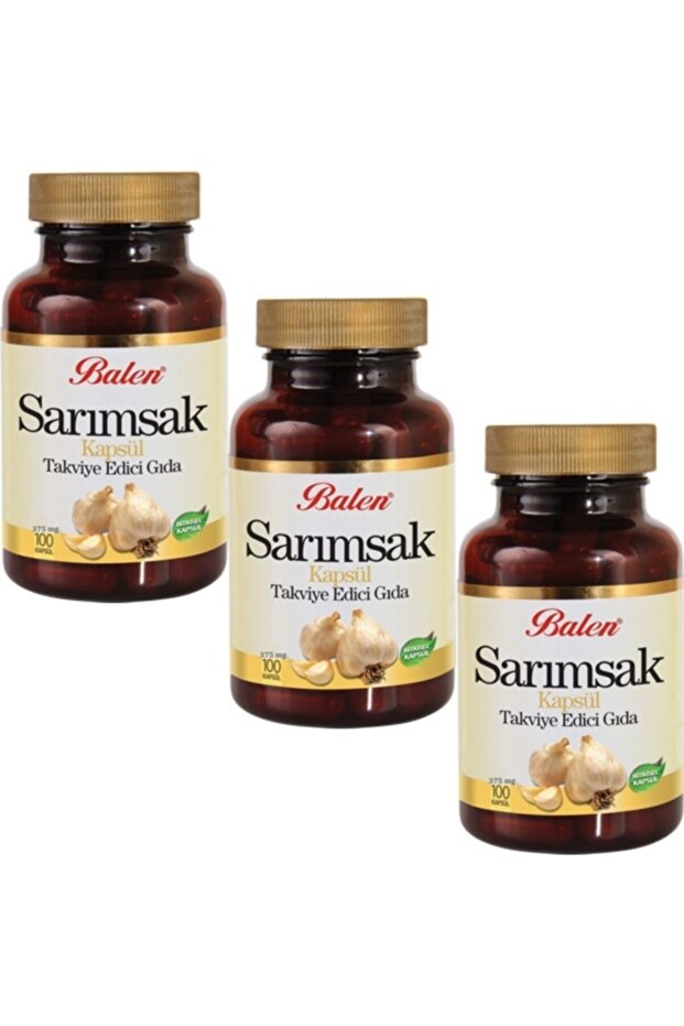 Sarımsak 100 Kapsül 3 Adet - 1