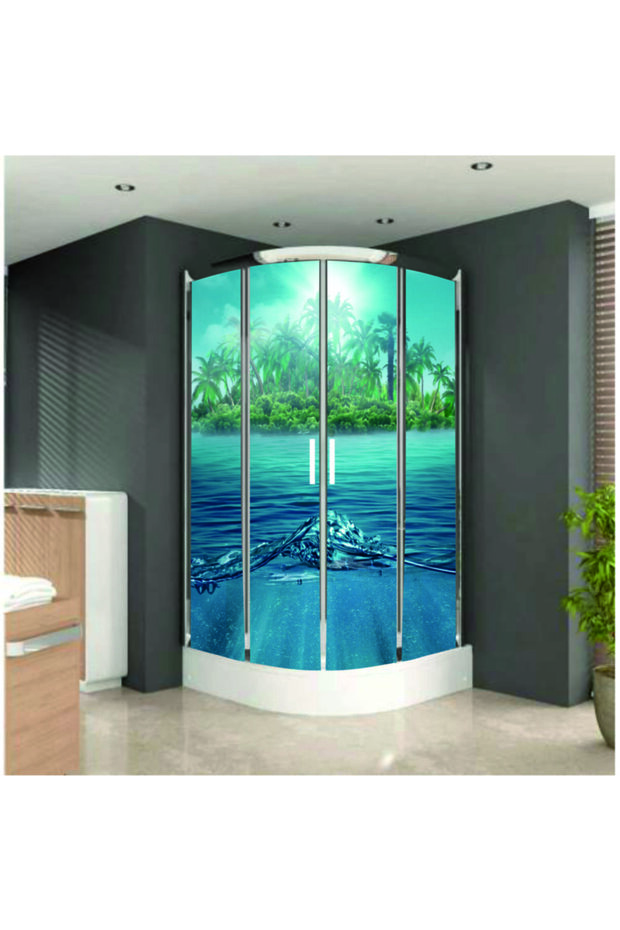 Shower Cabin Covering Foil