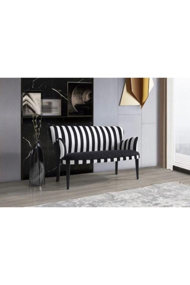 Trendy Home Çay Seti Koltuk Takımı 2+1+1 Zebra Model - 3