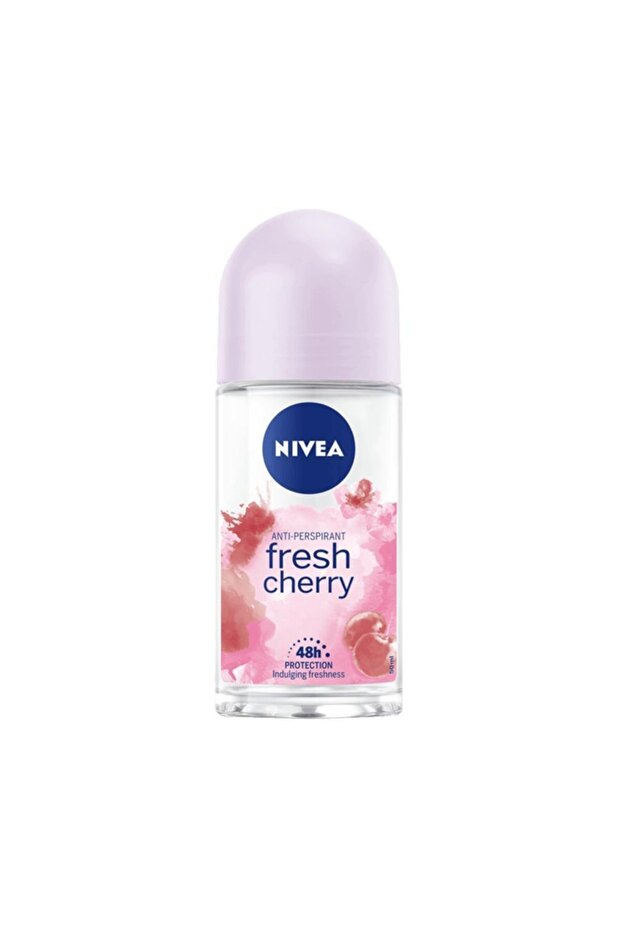 Deo Roll On 50ml Fresh Cherry (8340) --- نيفيا رول مزيل عرق 50 مل انتعاش الكرز