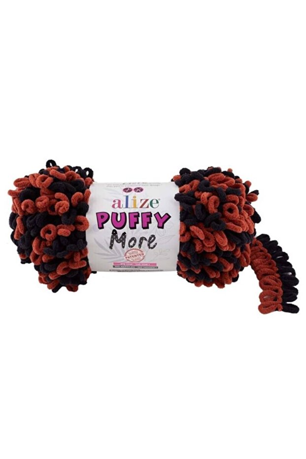Alize Puffy More 150g حبل حياكة - تصميم فستان