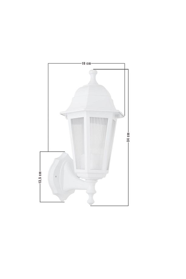 Optik Altıgen Aplik Beyaz - 4