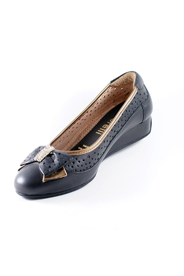 Forellı 24802 Deri Ortopedi Bayan Ayakkabı - 3