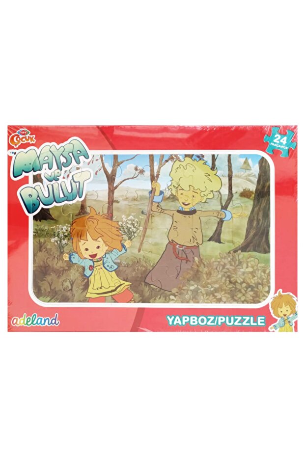 Maysa Ve Bulut Yapboz 24 Parça Puzzle Model 1 - 1