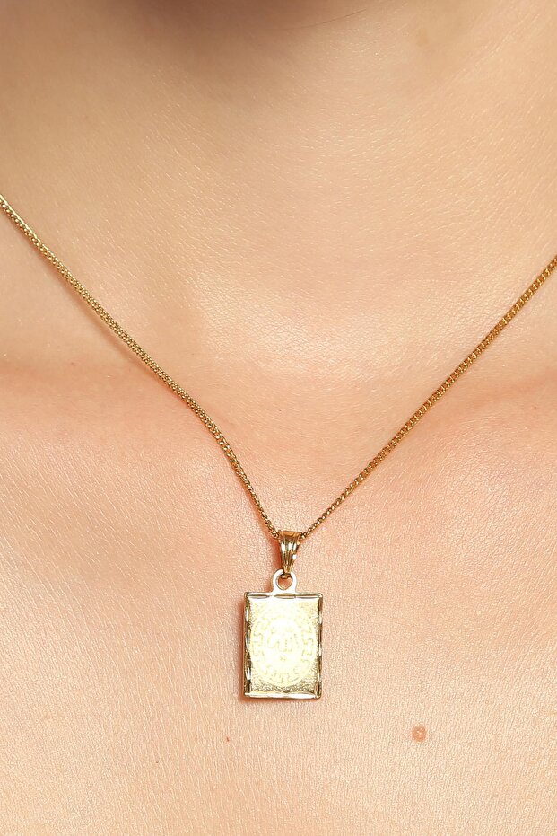 قلادة مكتوبة باللغة العربية الله - 3