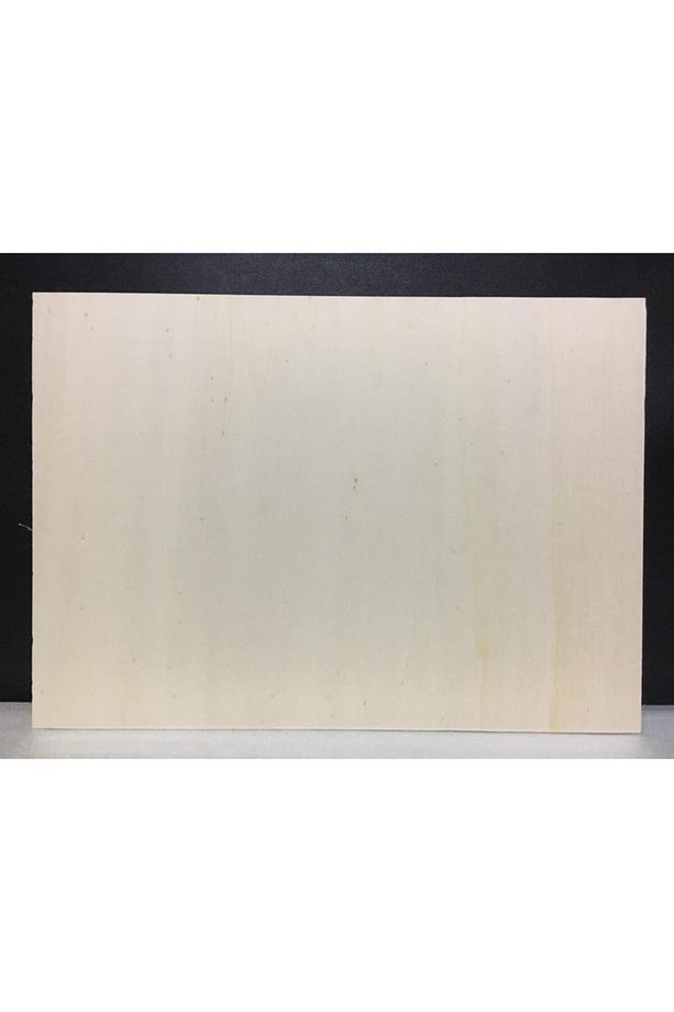 - Kavak Kontraplak - 4 Adet 4 Mm A3 Boyutu (hobi, Yakma, Dağlama) - 1
