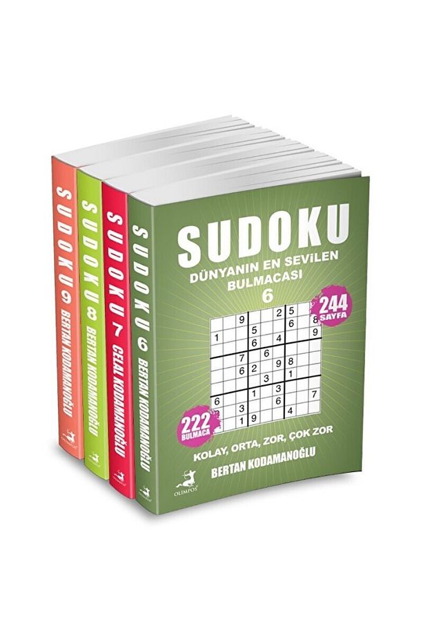 Sudoku 4 Kitap Set / Kolektif / / 8785452415511 - 1