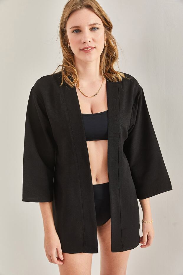 Kadın Basic Kimono 40811016 - 1
