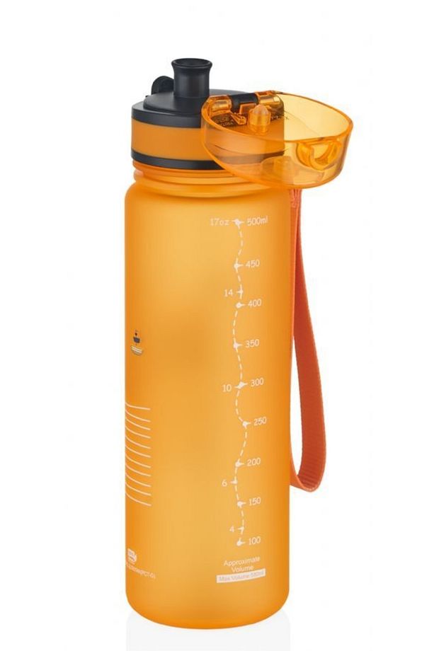 500 Ml Dynamic Orange Ayıcık Tritan Çocuk Matara - Kız - 2