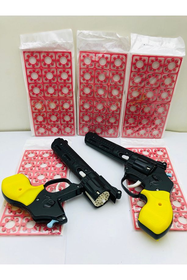 Smith Wesson 8 Patlar 2 Adet Kapsül Pat Pat Tabanca Ve 90 Adet Kapsül - 4