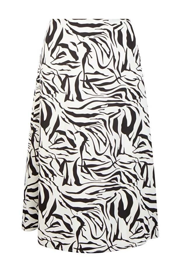 Midirock mit Zebra-Print caneva - 4