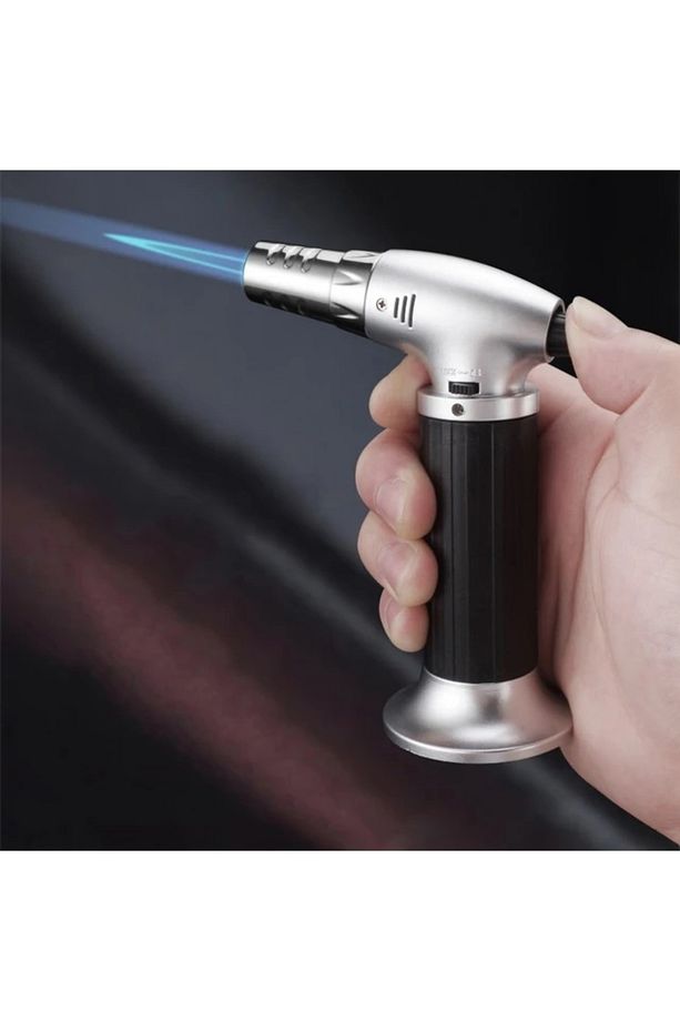 Jc-607 Torch Pürmüz Çakmak Dolduralabilir Profesyonel Metal Gövdejc-607 Torch - 3