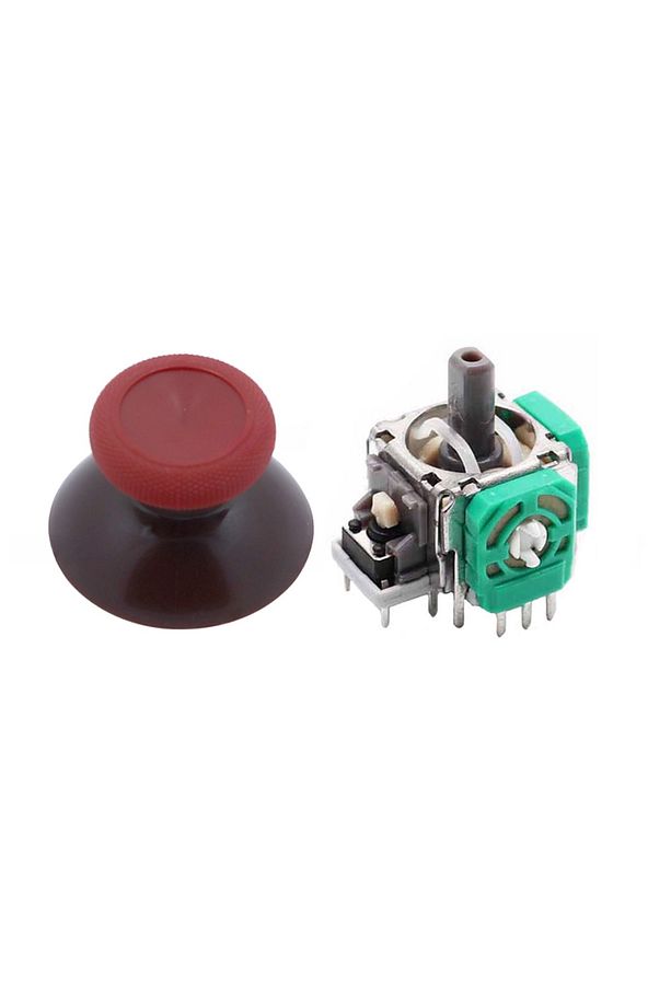 Xbox One Analog Motor Topuz Seti 1+1 One - One S/x - Series S/x Uyumlu Kırmızı Bordo - 1