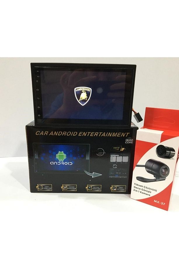 Fth-61 7" Dabıl Teyp Android 12 2-32 Gb Apple Car Play Kamera Hediye - 1
