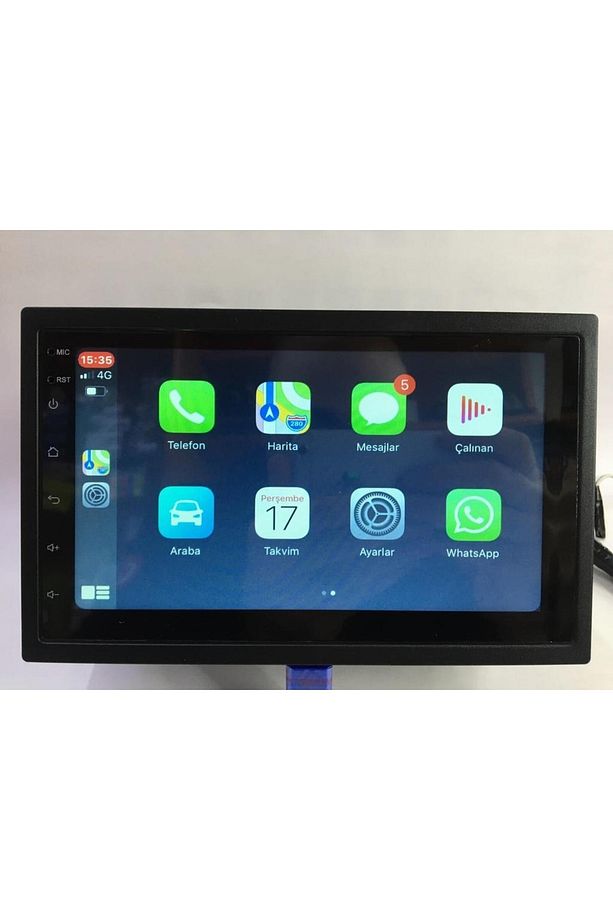 Fth-61 7" Dabıl Teyp Android 12 2-32 Gb Apple Car Play Kamera Hediye - 5