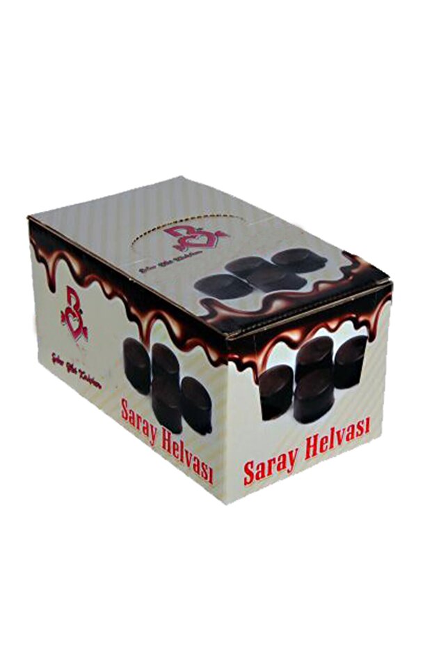 حلوى ساراي هيلفا بالشوكولاتة البيضاء، عبوة دائرية من 4 قطع تحتوي على 25 قطعة - 2