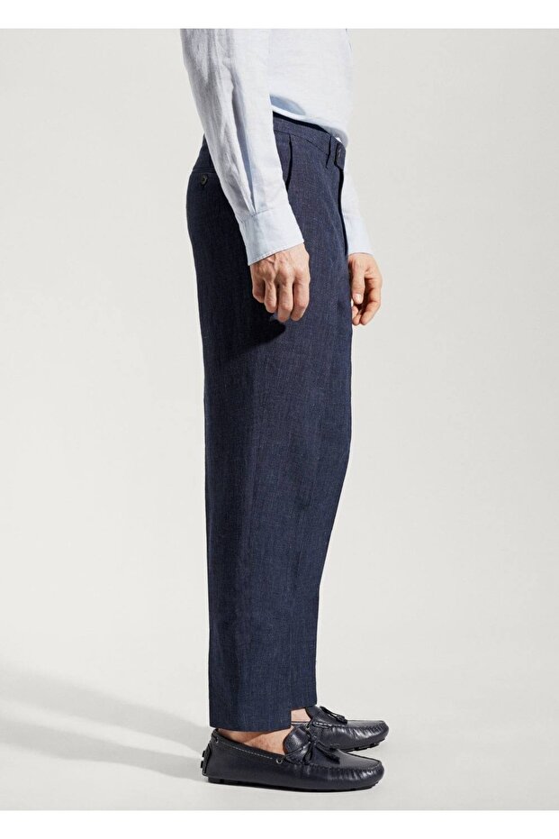 Keten Pantolon - 5